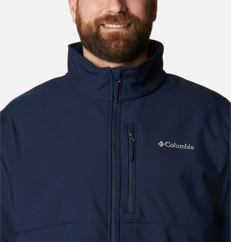 Men's Columbia Ascender Shell Jackets Navy | Plus Size CA-D4C81
